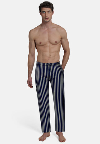 Bugatti Heren Woven Broek Blue 56123-5100-653 | 31428