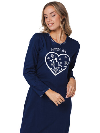 Rebelle Dames Nachthemd Dark Blue 111252-646-1 | 32100