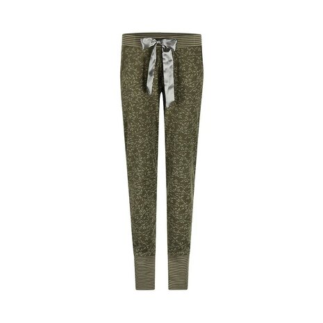 Charlie Choe Dames Broek Dark green O57107-38 | 32304