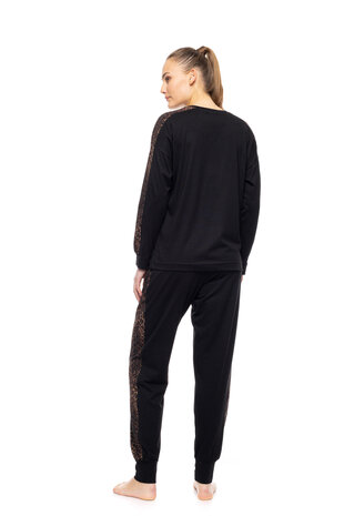 Pink Label Dames Pyjama Leopard W1715 | 32419