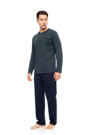 Ulisse Heren Pyjama Forest Green W-M761 | 32542