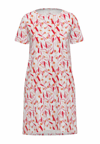 G&ouml;tzburg Dames Nachthemd Red 250157-4009-415 | 29710