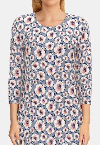 G&ouml;tzburg Dames Nachthemd Blauw 250217-4009-655 | 31388