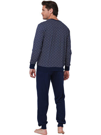 Pastunette Heren Pyjama Dark Blue 122252-544-1-520 | 32101