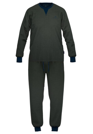 Tom Tailor Heren Huispak Donker Groen 71450-6570-338 | 31423
