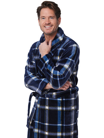 Pastunette Heren Badjas Dark Blue 172252-552-1 | 32269