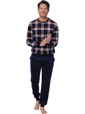 Pastunette Heren Pyjama Dark Blue 182252-522-2-520 | 32477