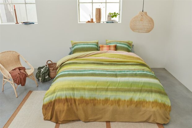 Beddinghouse Dekbedovertrek Hila Green 32554