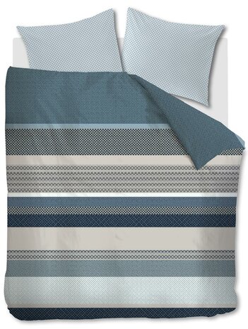 Beddinghouse Dekbedovertrek Lennart Blue 32553