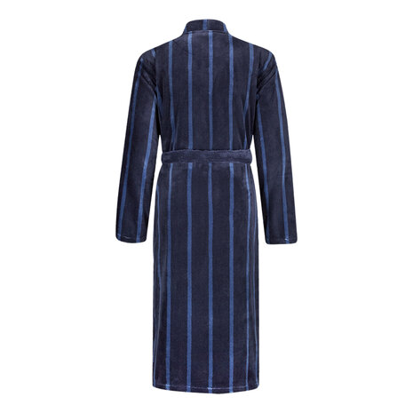 Ten Cate Heren Badjas Navy Stripe 60576-6186 | 32570