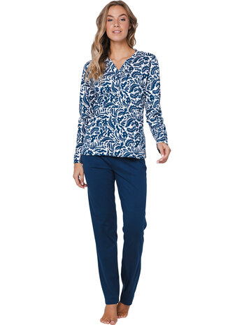 Pastunette Dames Pyjama Blue 121252-156-1-520 | 32094
