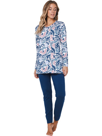 Pastunette Dames Pyjama Blue 121252-154-1-520 | 32096