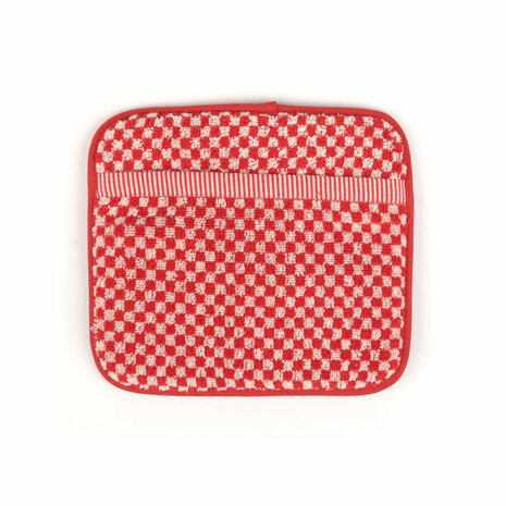 Bunzlau Castle Pannenlap Small Check Red 3832 | 21609