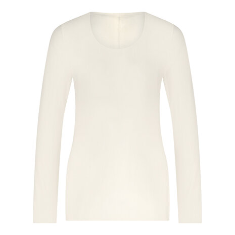 Ten Cate Women Secrets T-Shirt Long Sleeve Offwhite 60468-1056 | 32600