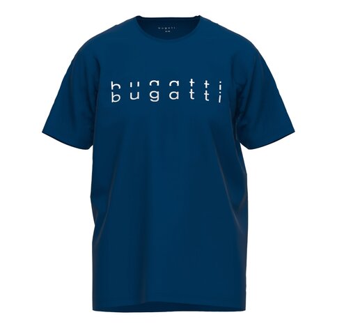 Bugatti Heren T-Shirt Blue 54069-6074-630 | 31426