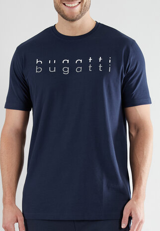 Bugatti Heren T-Shirt Blue 54069-6074-630 | 31426