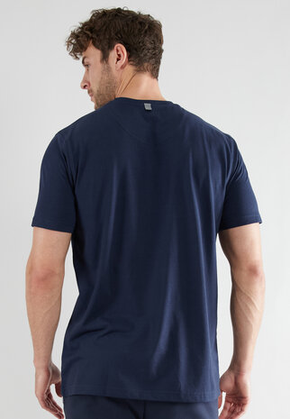 Bugatti Heren T-Shirt Blue 54069-6074-630 | 31426