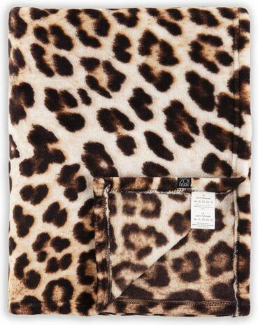 Zo!Home Plaid Leopard Brown 32795