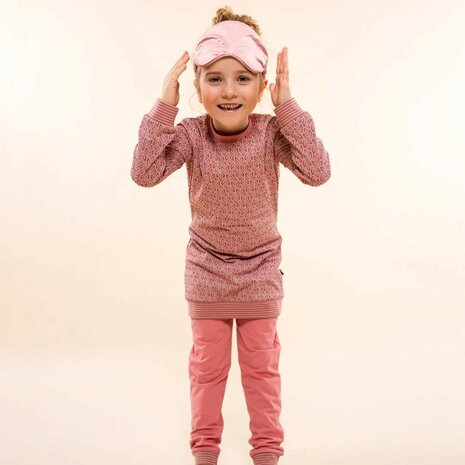 Charlie Choe Meisjes Long Pullover Set Mauve O57003-41 | 32317