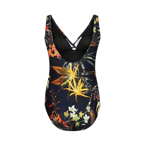 Mila Badpak Powernet Navy-Yellow P55227-23 | 31619