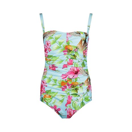 Mila Badpak Powernet Aqua/Pink P55238-23 | 31614