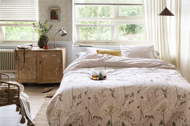 Ariadne At Home Dekbedovertrek Wind Soft Pink | 31480