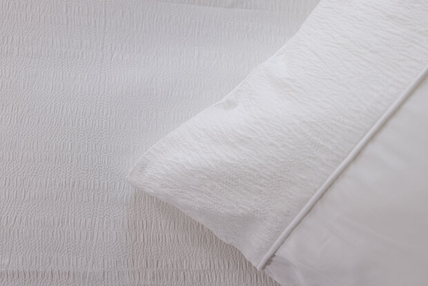 Linolux Sloop Seersucker White SL LIN1740 | 31238