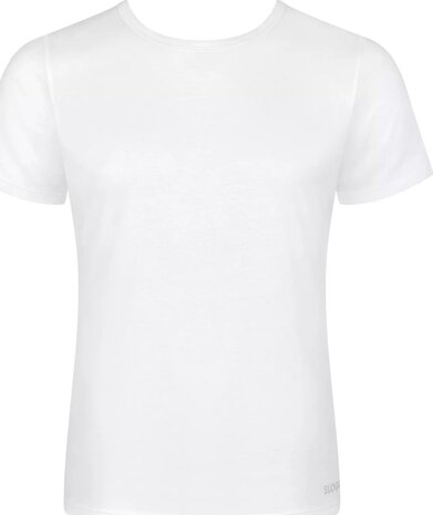 Sloggi Men Go ABC 2.0 Shirt O-Neck 2-Pack White 10217962-003 | 30037