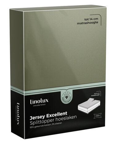 Linolux Jersey Excellent Splittopper Green BLLNX33SHL | 25511