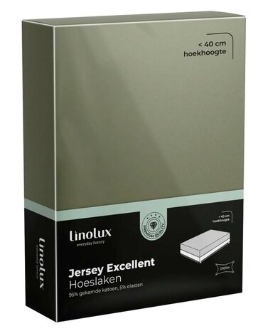 Linolux Jersey Excellent Hoeslaken Green BLLNX33 | 25160