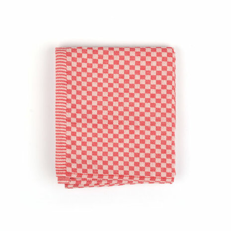 Bunzlau Castle Theedoek Small Check Red 3822 | 21609