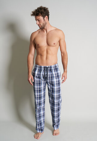 G&ouml;tzburg Heren Woven Broek Blue 550263-5100-634 | 32826