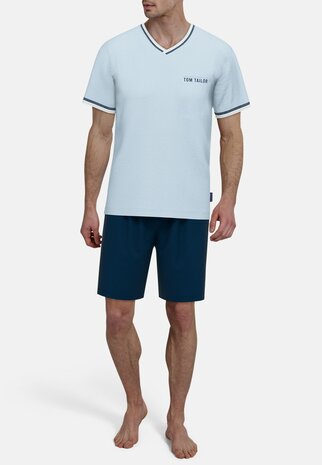 Tom Tailor Heren Shortama Light Blue 71426-4012-610 | 32786