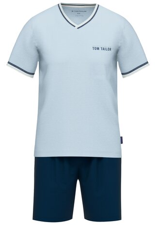 Tom Tailor Heren Shortama Light Blue 71426-4012-610 | 32786