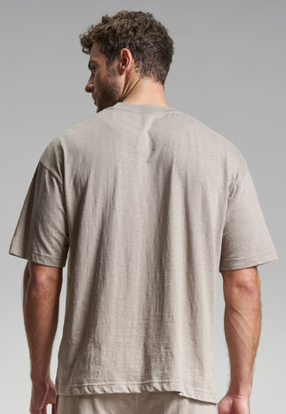 Tom Tailor Heren Shortama Zand 71391-4022-821 | 32791
