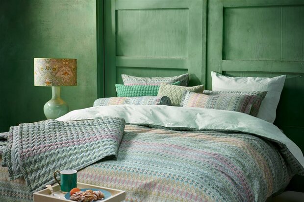 Pip Studio Dekbedovertrek Ashanti Green 32899