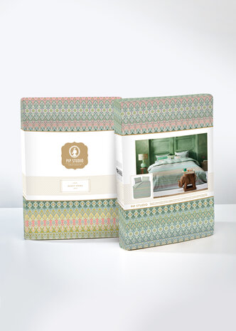 Pip Studio Dekbedovertrek Ashanti Green 32899