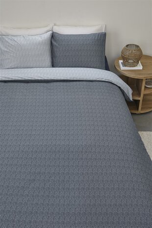 Rivi&egrave;ra Maison Dekbedovertrek Twisted Blue 32916
