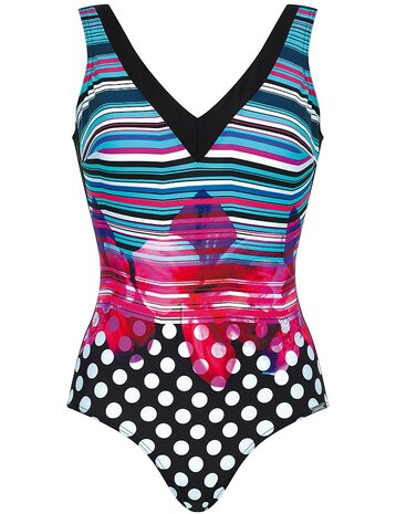 Sunflair Corrigerend Badpak Black Multi 12619-910 | 33044