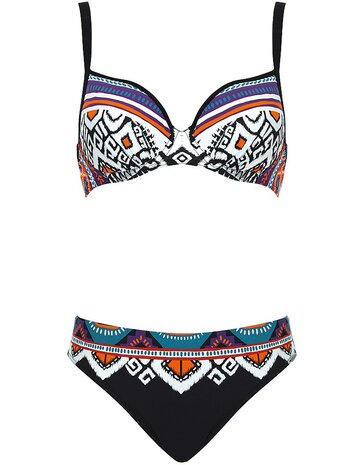 Sunflair Spacer Bikini Black Multi 71026-910 | 33061
