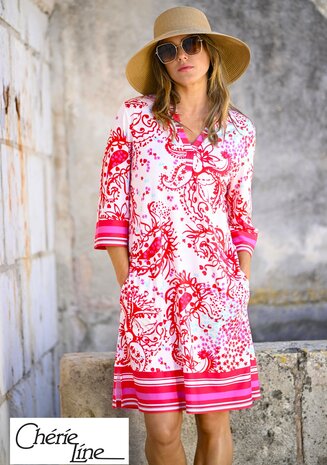 Ch&eacute;rie L&iacute;ne Dames Tuniek Multi 6271014-980 | 33252