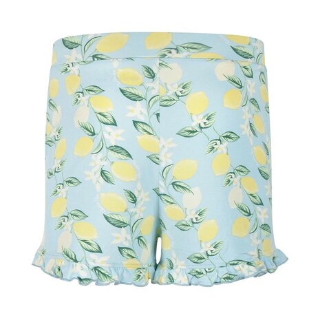 Charlie Choe Dames Ruffle Shorts Light Blue N59118-38 | 33336