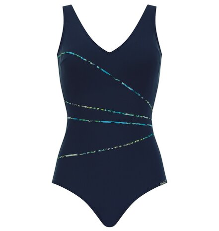 Sunmarin Chloorbestendig Badpak Dark Navy 12101-3023 | 33299
