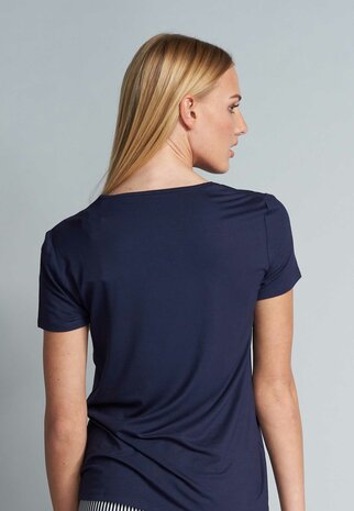 Tom Tailor Dames Shirt Dark Blue 64007-6085-630 | 33560