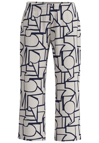 Tom Tailor Dames Pyjama Broek All-Over Print Cream 64205-6085-515 | 33561