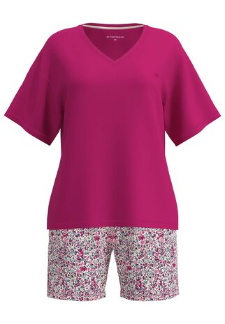 Tom Tailor Dames Shortama Fuchsia 60418-6085-425 | 33564