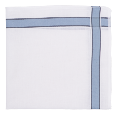 Tiseco Heren Zakdoeken 6P Indigo 7020 | 33462