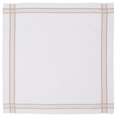 Tiseco Heren Zakdoeken 6P Taupe 7020 | 33457