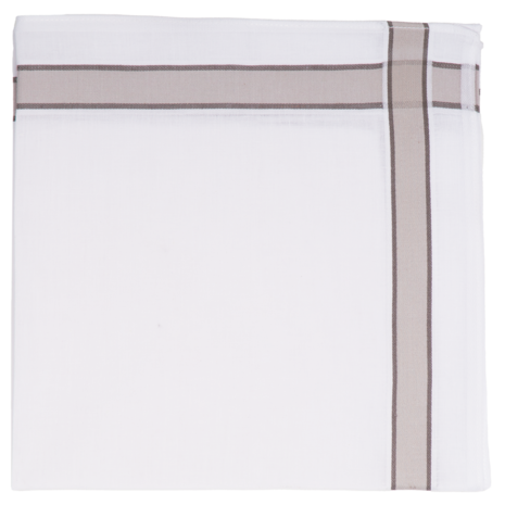 Tiseco Heren Zakdoeken 6P Grey 7020 | 33455