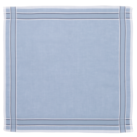Tiseco Heren Zakdoeken 6P Indigo 7030 | 33461